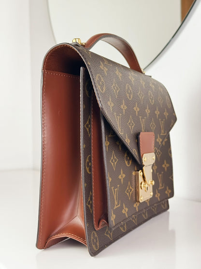 Louis Vuitton Vintage Monceau Handbag Crossbody Bag