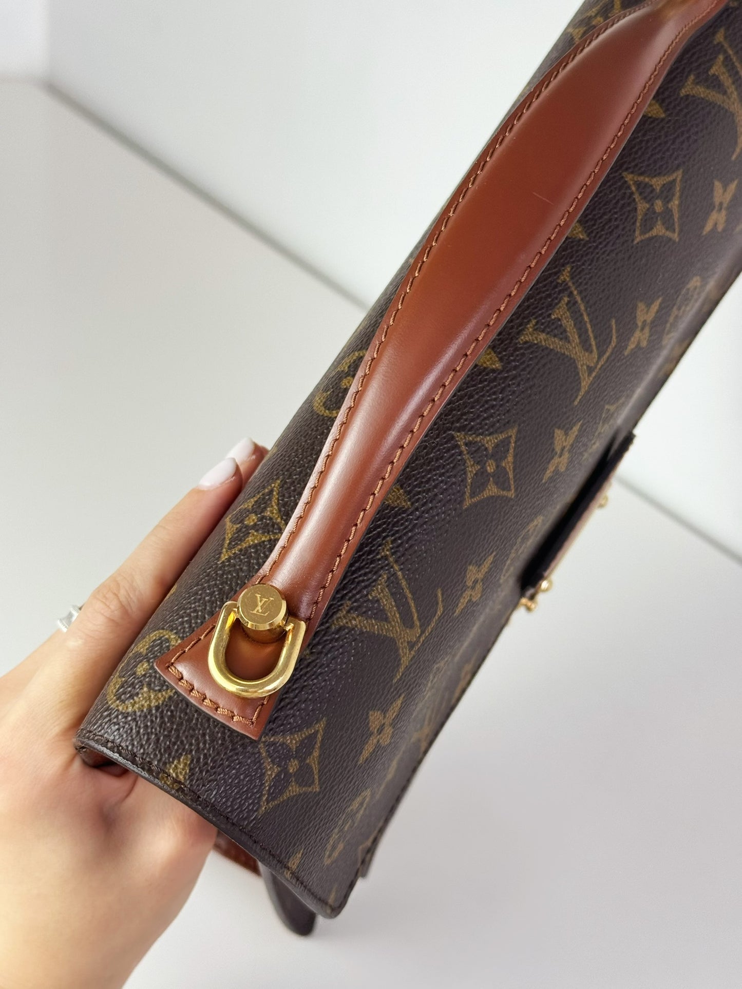 Louis Vuitton Vintage Monceau Handbag Crossbody Bag