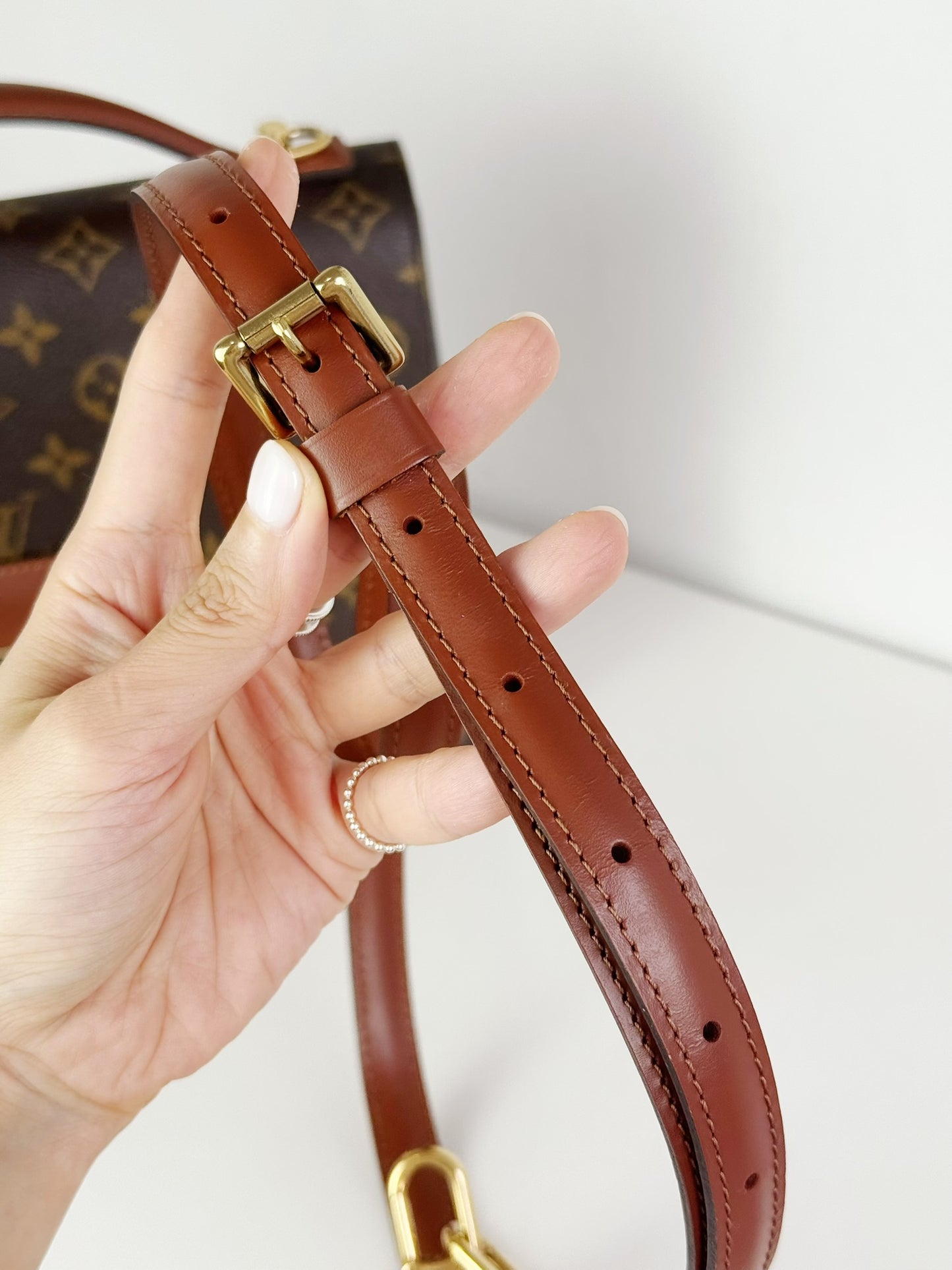 Louis Vuitton Vintage Monceau Handbag Crossbody Bag