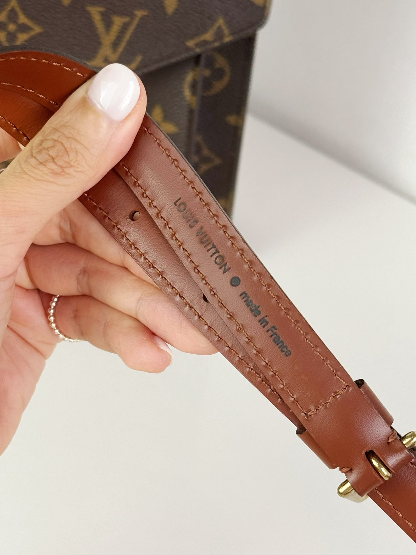 Louis Vuitton Vintage Monceau Handbag Crossbody Bag