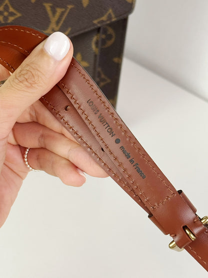 Louis Vuitton Vintage Monceau Handbag Crossbody Bag