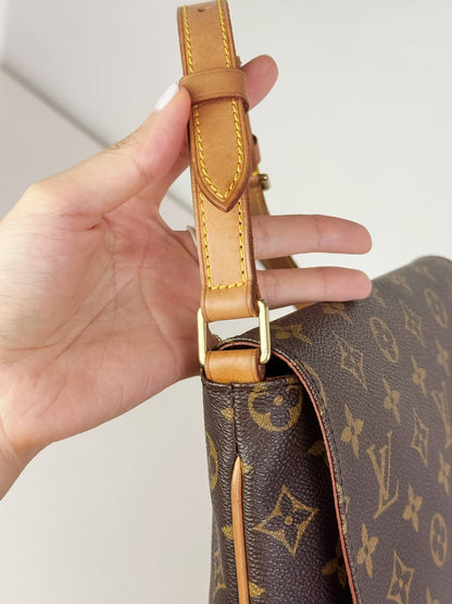 Louis Vuitton Musette Tango Shoulder Crossbody Bag