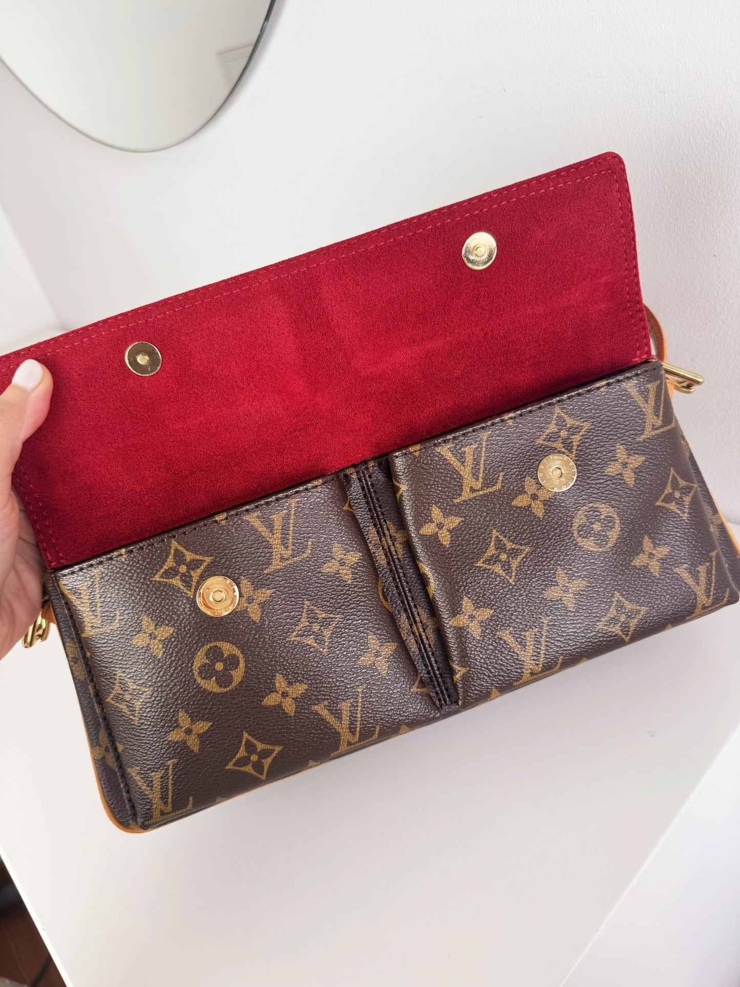 Louis Vuitton Viva Cite MM Shoulder Crossbody Bag