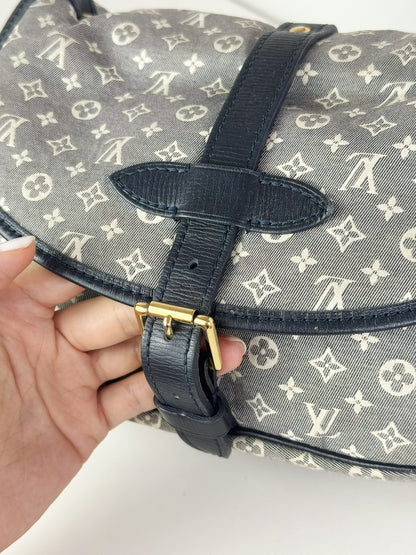 Louis Vuitton Vintage Denim Saumur Mini PM Shoulder Crossbody Bag