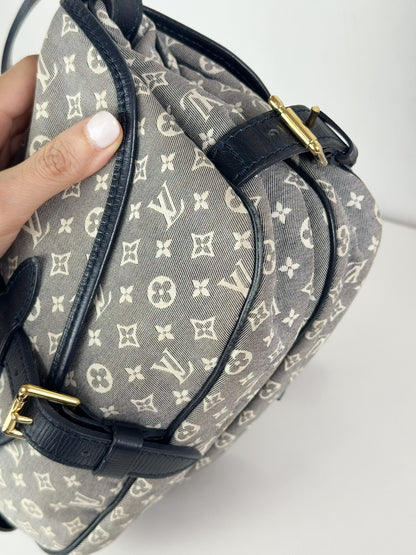 Louis Vuitton Vintage Denim Saumur Mini PM Shoulder Crossbody Bag