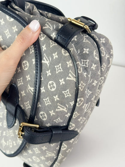 Louis Vuitton Vintage Denim Saumur Mini PM Shoulder Crossbody Bag