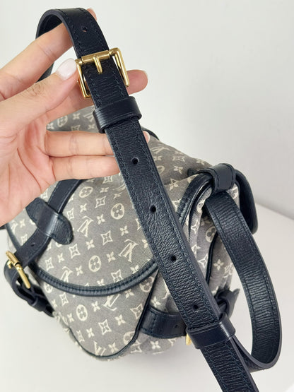 Louis Vuitton Vintage Denim Saumur Mini PM Shoulder Crossbody Bag