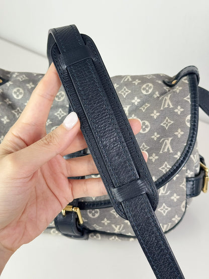 Louis Vuitton Vintage Denim Saumur Mini PM Shoulder Crossbody Bag
