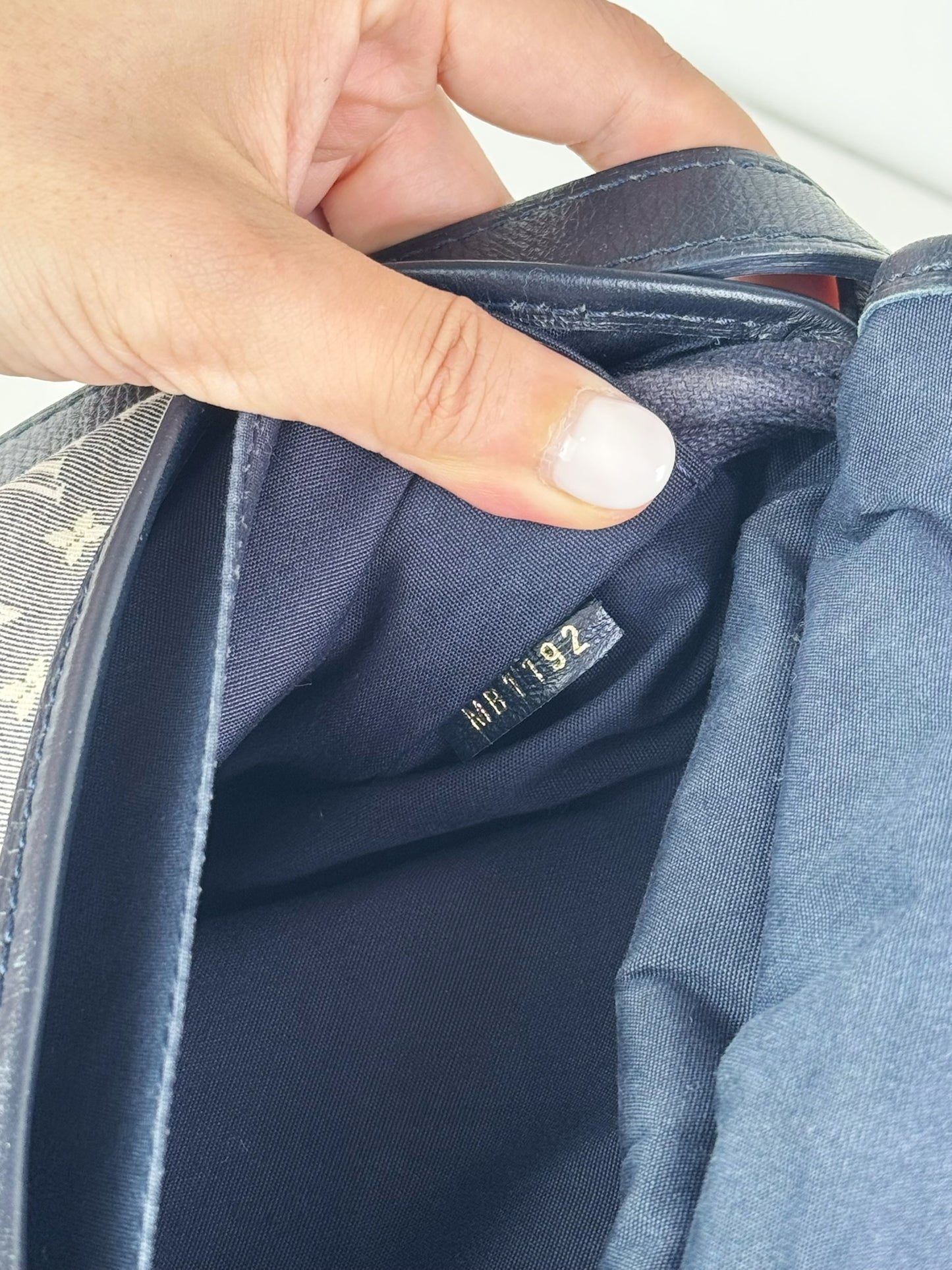 Louis Vuitton Vintage Denim Saumur Mini PM Shoulder Crossbody Bag