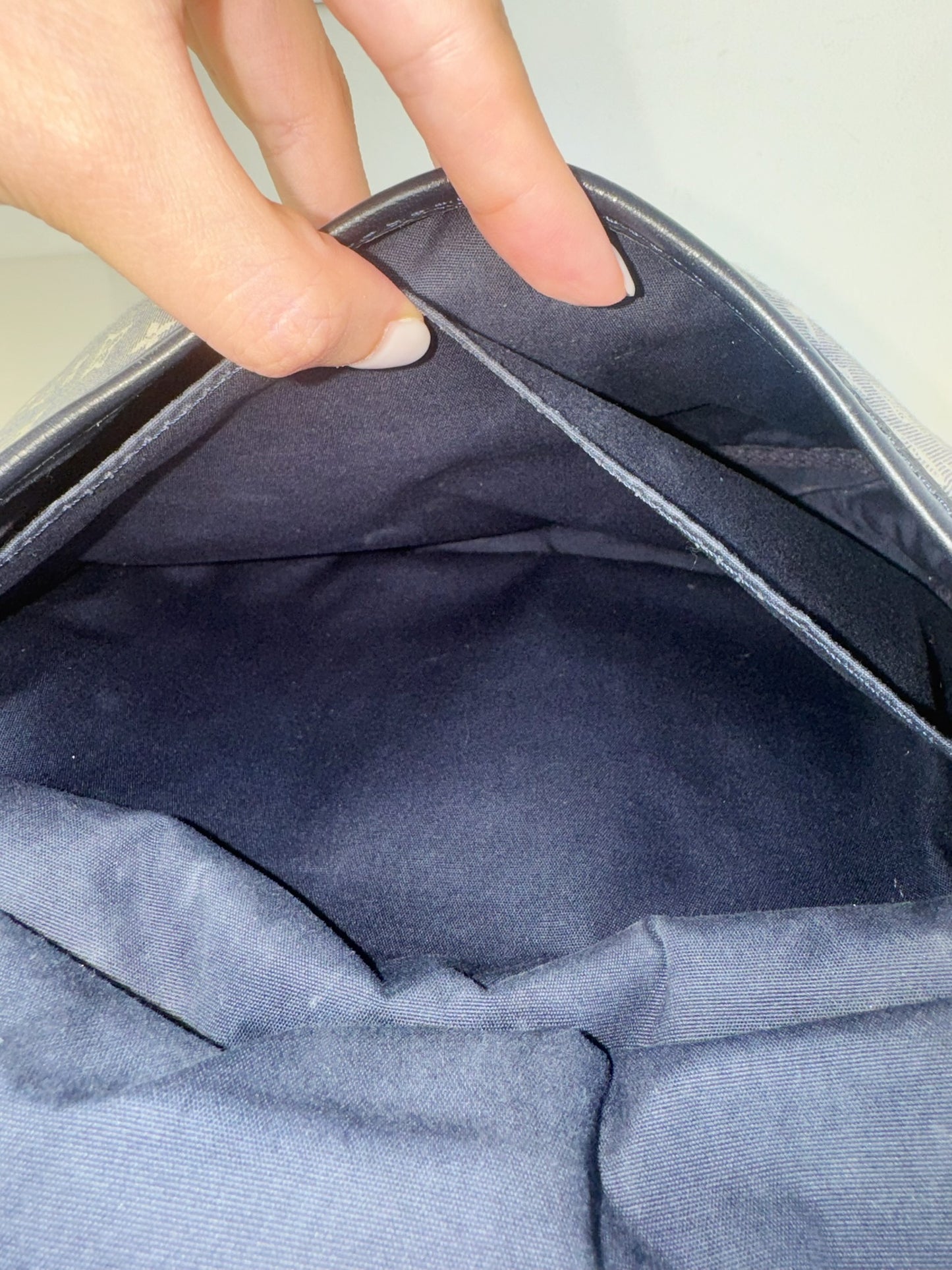 Louis Vuitton Vintage Denim Saumur Mini PM Shoulder Crossbody Bag