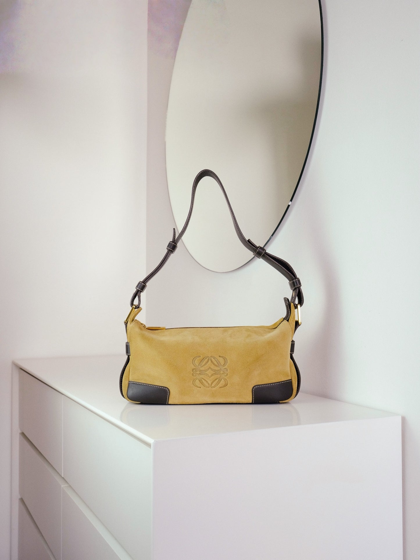 Loewe Vintage Anagram Shoulder Bag