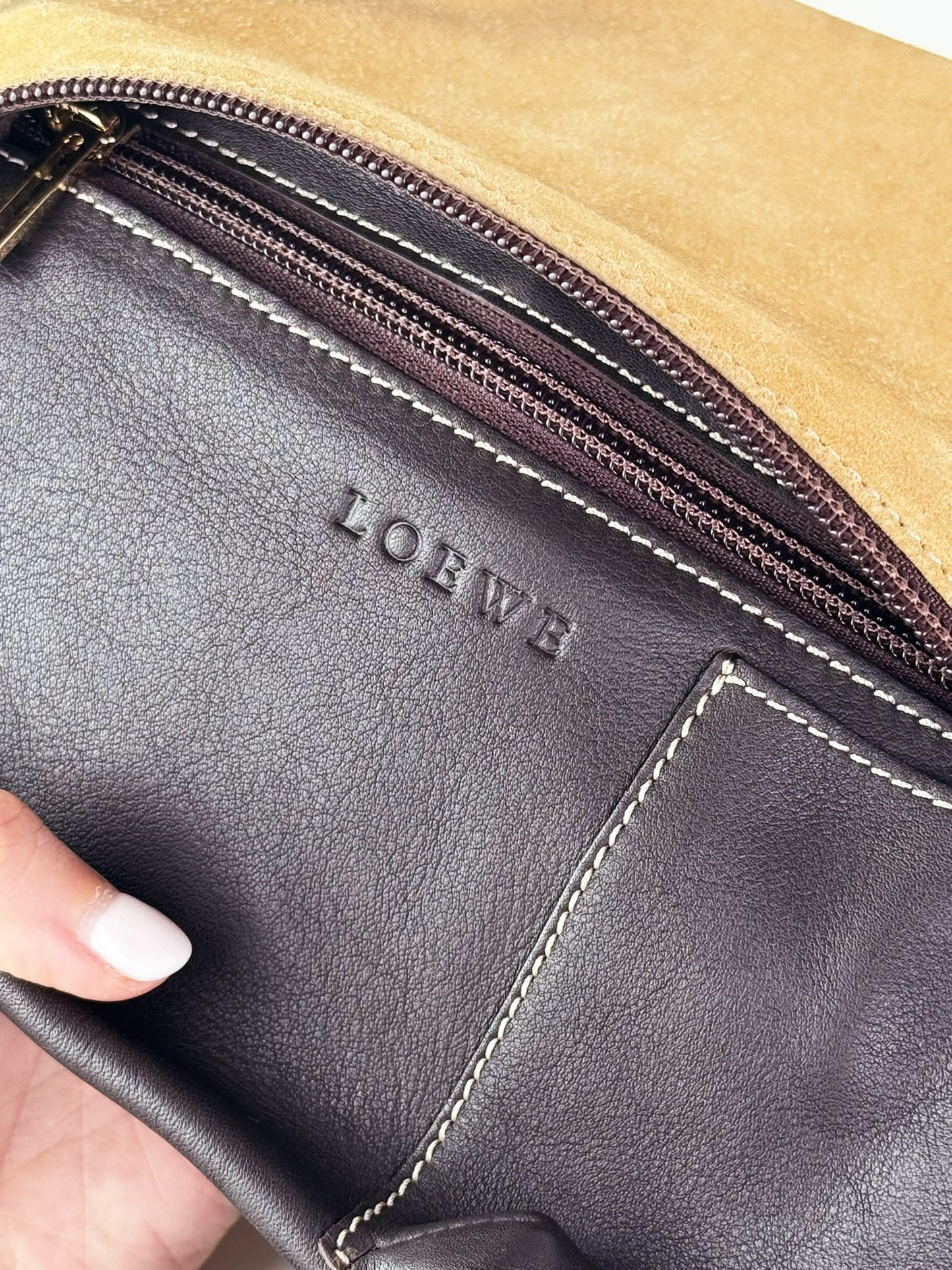 Loewe Vintage Anagram Shoulder Bag