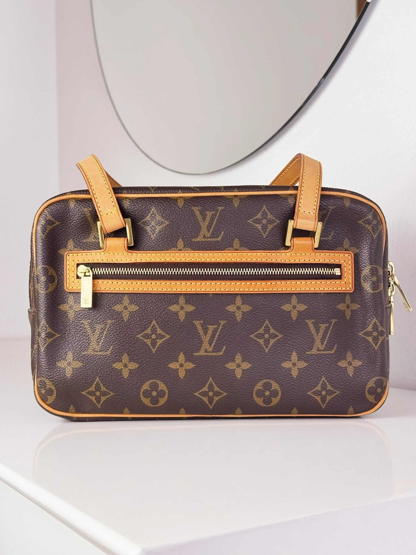 Louis Vuitton Vintage Cite MM Shoulder Bag