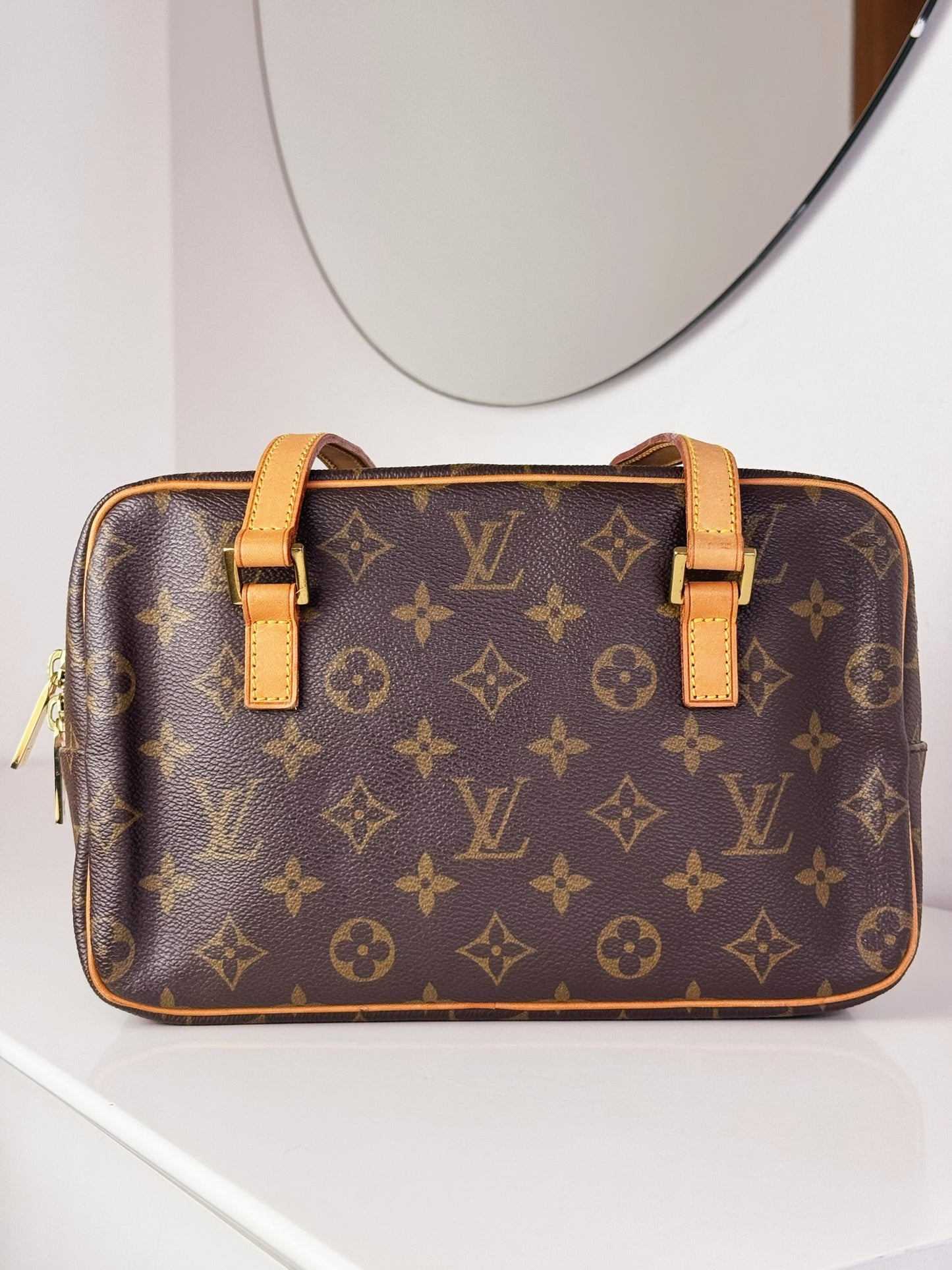 Louis Vuitton Vintage Cite MM Shoulder Bag