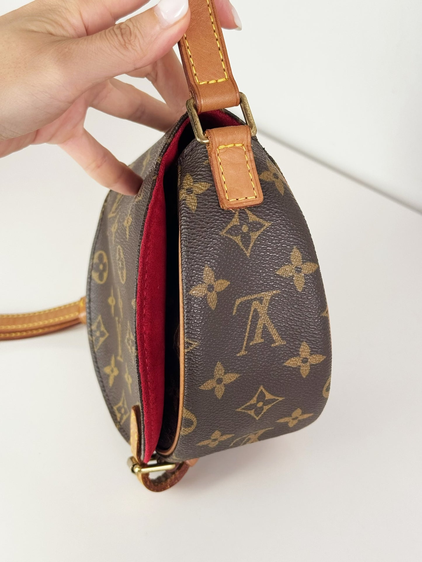 Louis Vuitton Vintage Tambourine Crossbody Bag