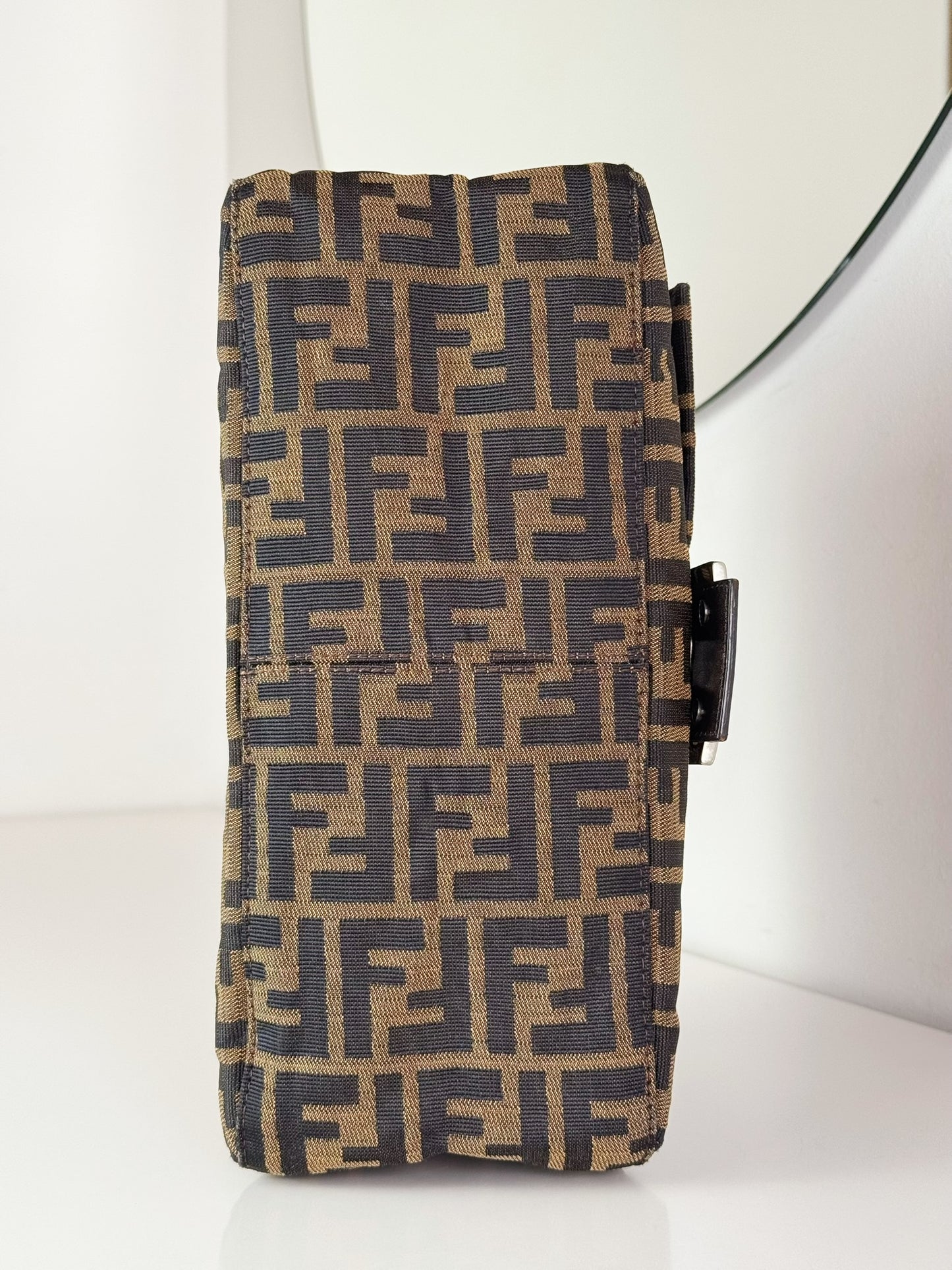 Fendi Vintage Zucca Mamma Baguette Shoulder Bag