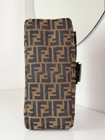 Fendi Vintage Zucca Mamma Baguette Shoulder Bag