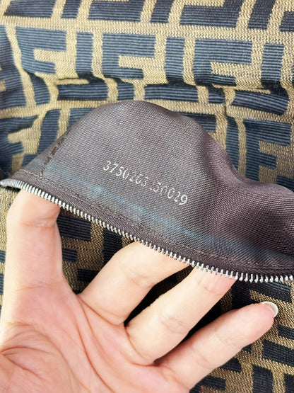 Fendi Vintage Zucca Mamma Baguette Shoulder Bag
