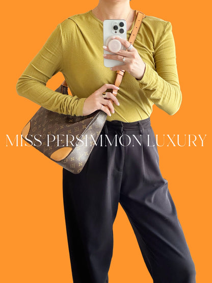 Louis Vuitton Vintage Boulogne Shoulder Crossbody Bag