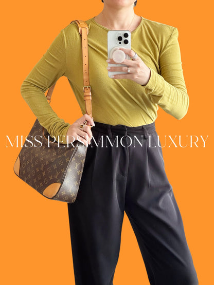 Louis Vuitton Vintage Boulogne Shoulder Crossbody Bag