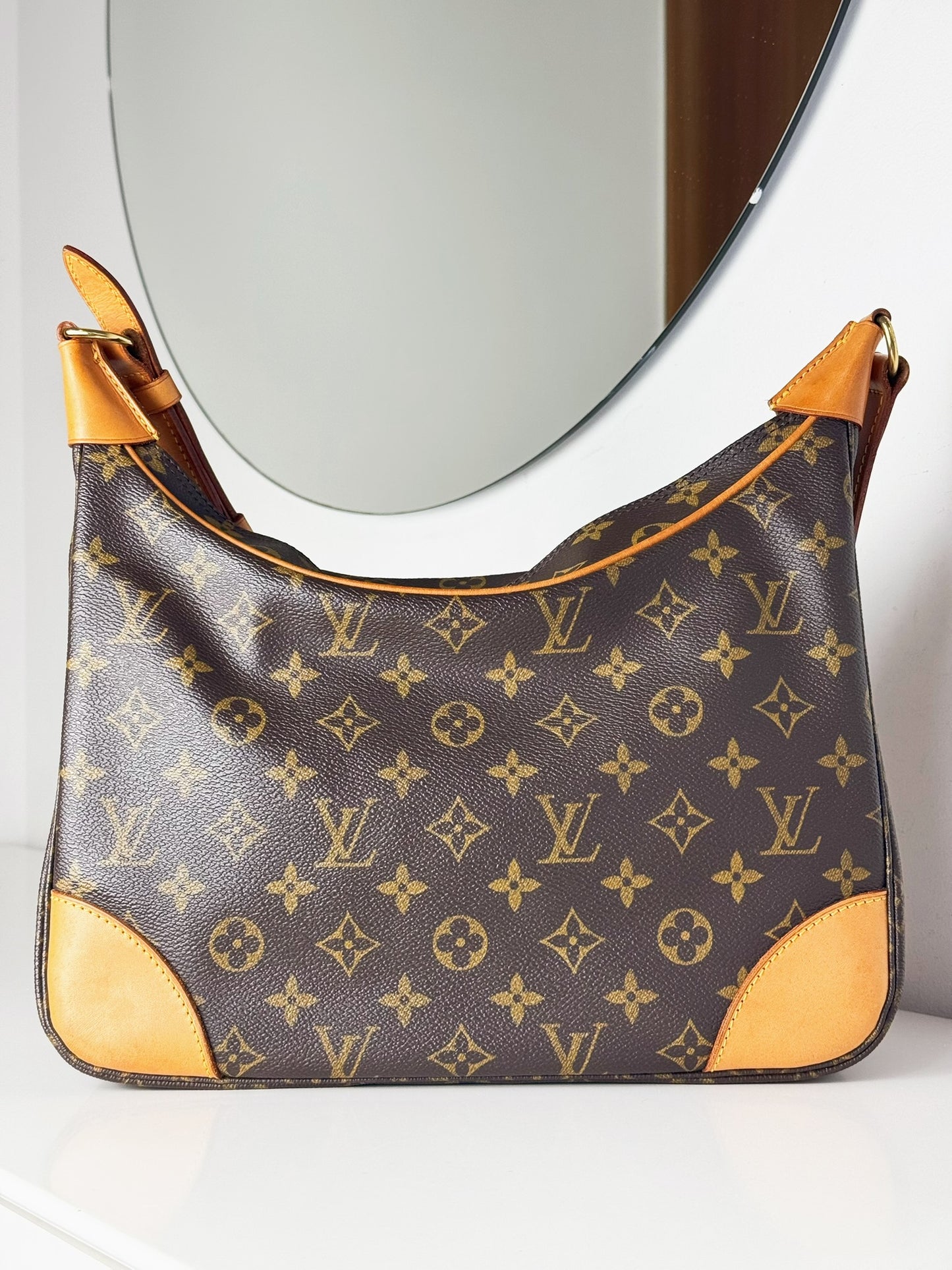 Louis Vuitton Vintage Boulogne Shoulder Crossbody Bag