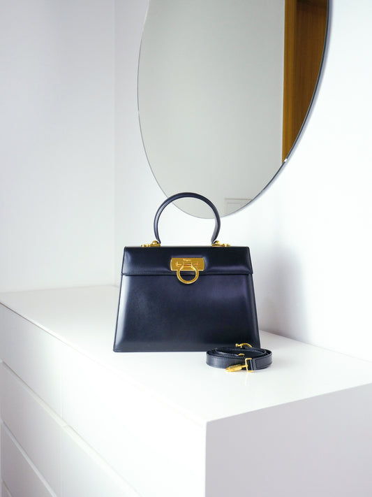 Salvatore Ferragamo Vintage Gancini Handbag Crossbody Bag