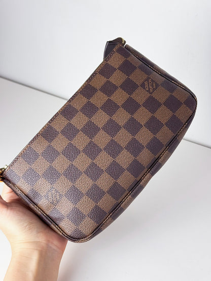 Louis Vuitton Vintage Damier Pochette Accessoires Shoulder Crossbody Bag