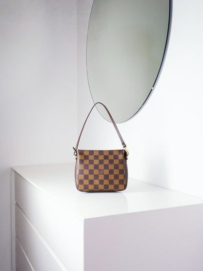 Louis Vuitton Vintage Damier Trousse Pochette Shoulder Crossbody Bag