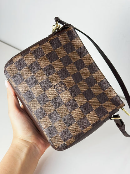 Louis Vuitton Vintage Damier Trousse Pochette Shoulder Crossbody Bag