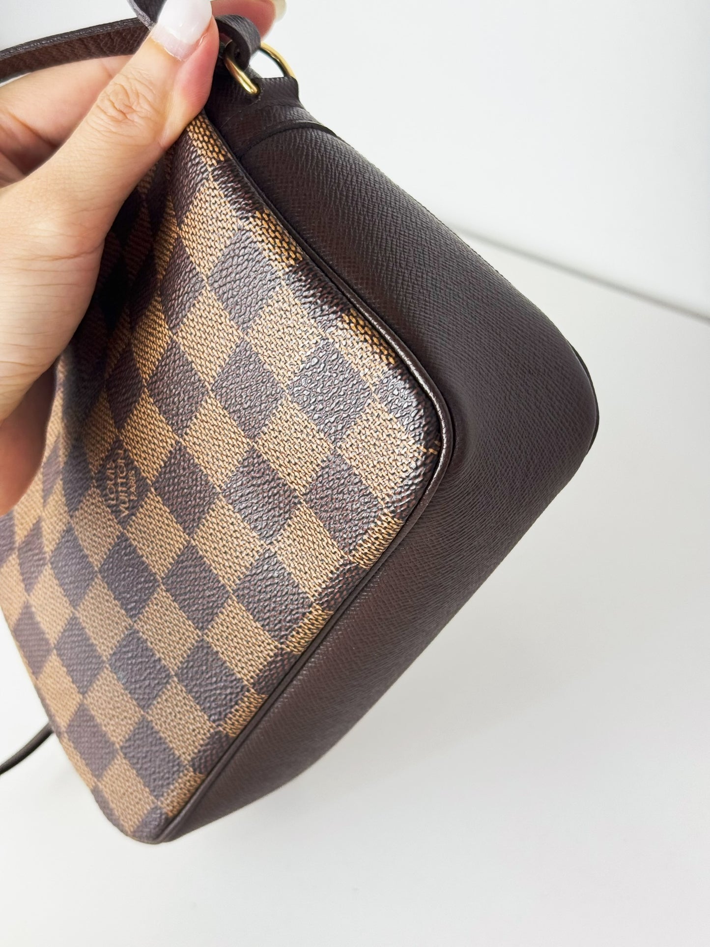 Louis Vuitton Vintage Damier Trousse Pochette Shoulder Crossbody Bag