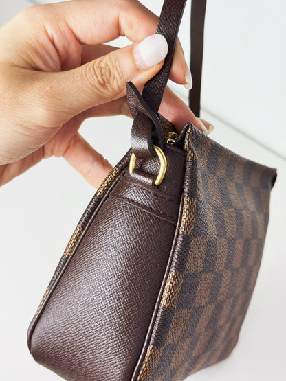 Louis Vuitton Vintage Damier Trousse Pochette Shoulder Crossbody Bag