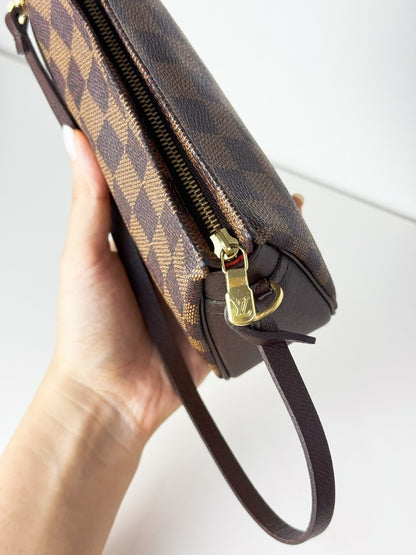 Louis Vuitton Vintage Damier Trousse Pochette Shoulder Crossbody Bag