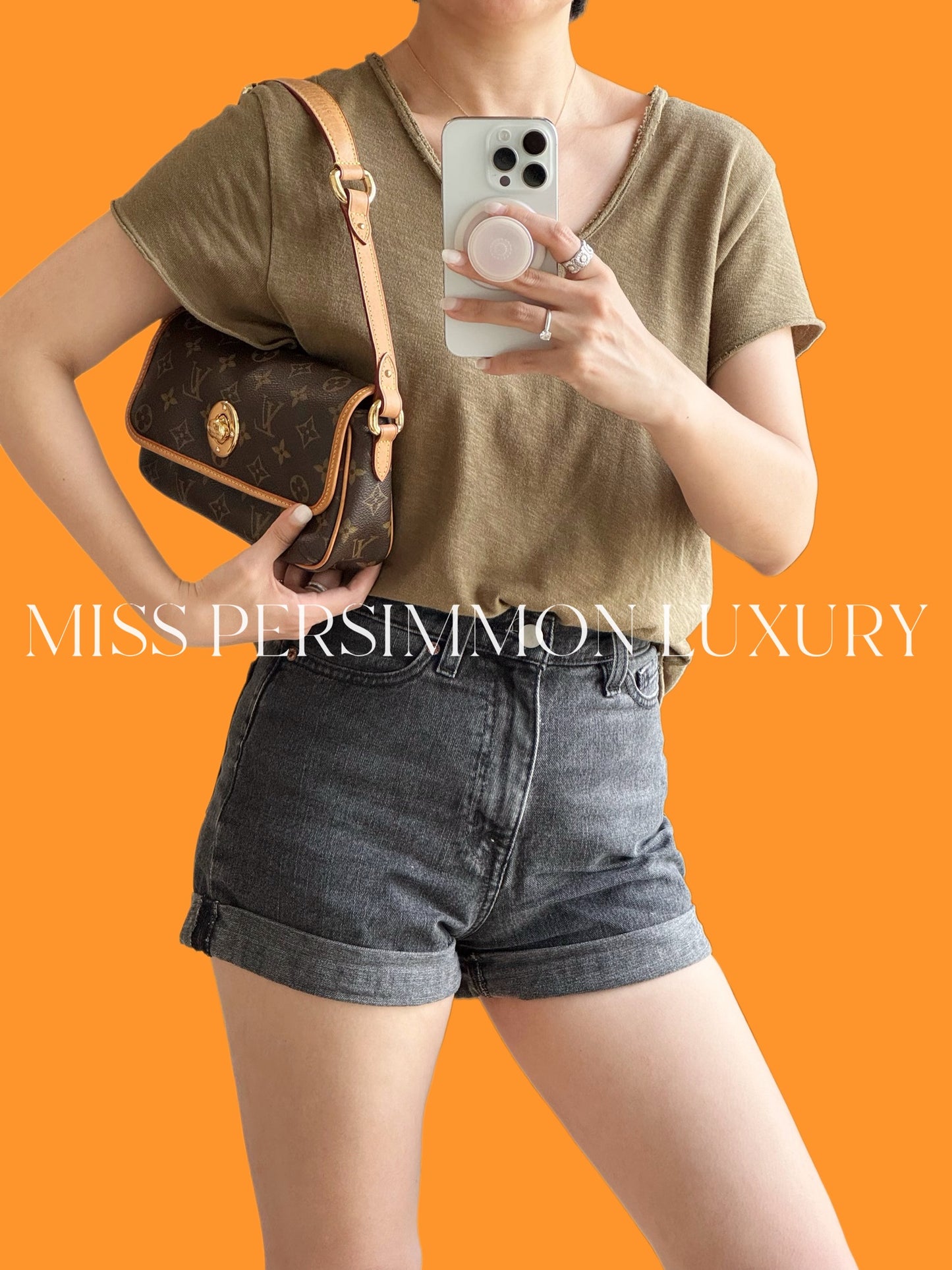 Louis Vuitton Vintage Tikal PM Shoulder Bag