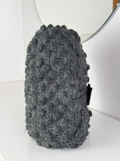 Fendi Vintage Knit Wool Mamma Baguette Shoulder Bag