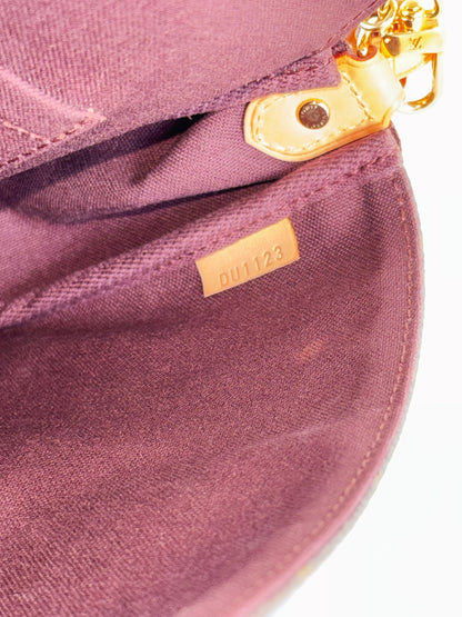 Louis Vuitton Vintage Favorite MM Shoulder Crossbody Bag