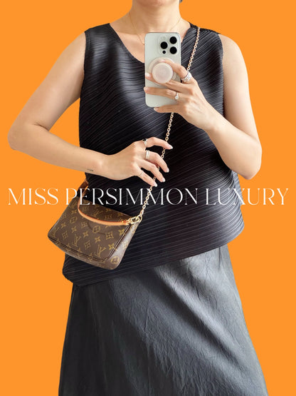 Louis Vuitton Vintage Pochette Accessoires Shoulder Crossbody Bag