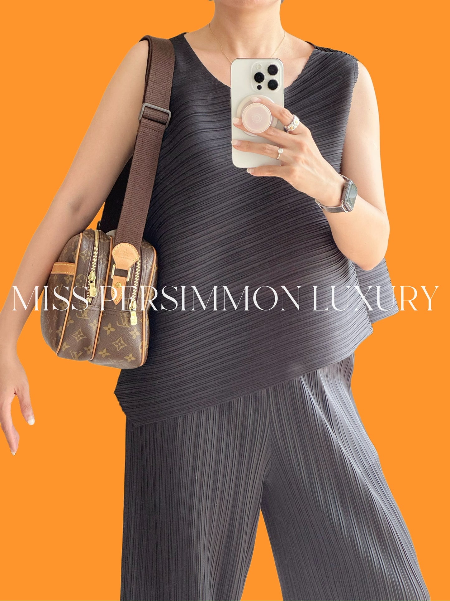 Louis Vuitton Vintage Reporter Shoulder Crossbody Bag