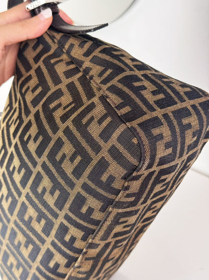 Fendi Vintage Zucca Mamma Baguette Shoulder Bag