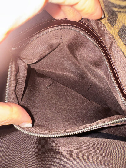 Fendi Vintage Zucca Mamma Baguette Shoulder Bag