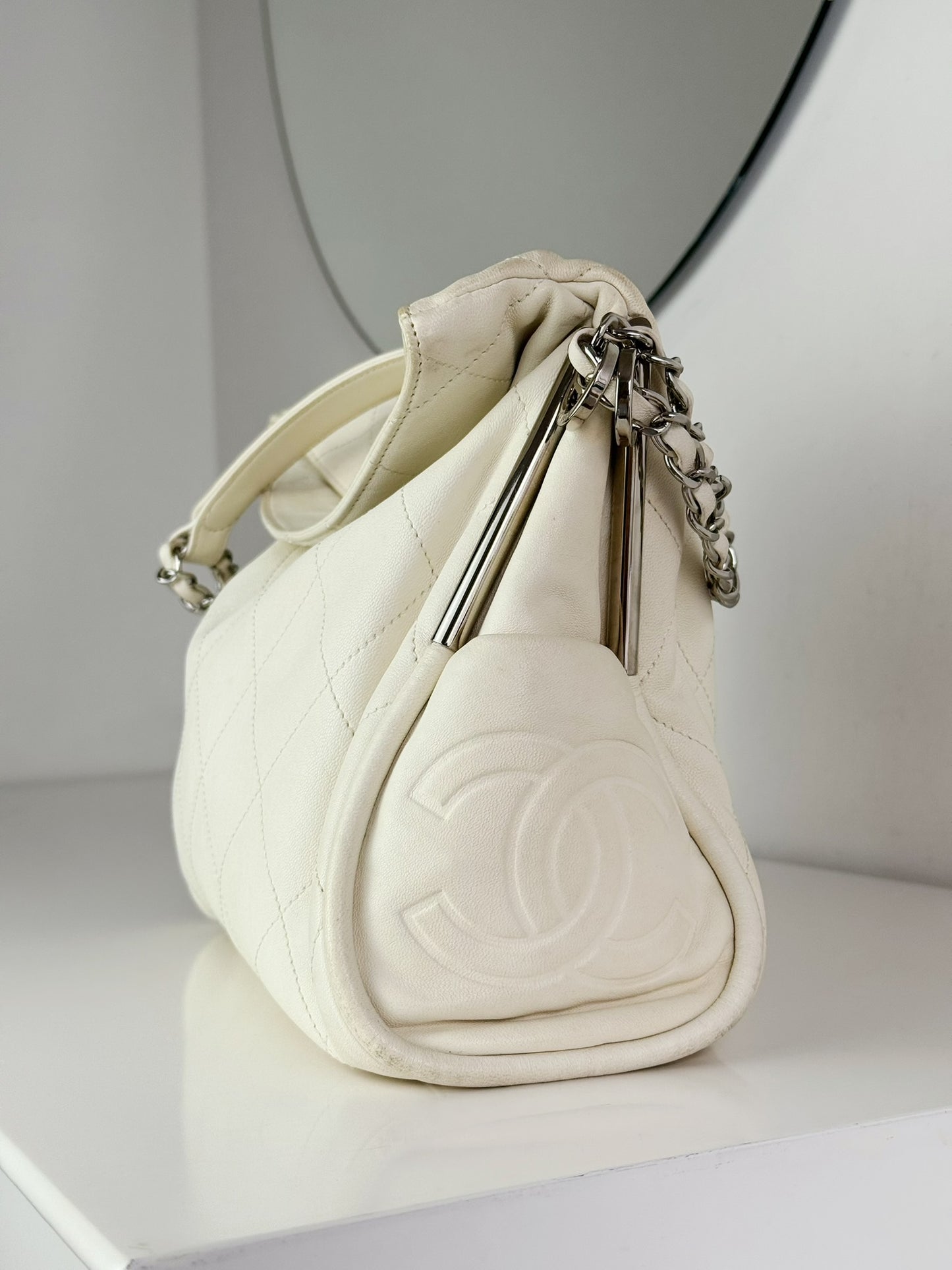 Chanel Vintage Lambskin Ultimate Soft Hobo Shoulder Bag
