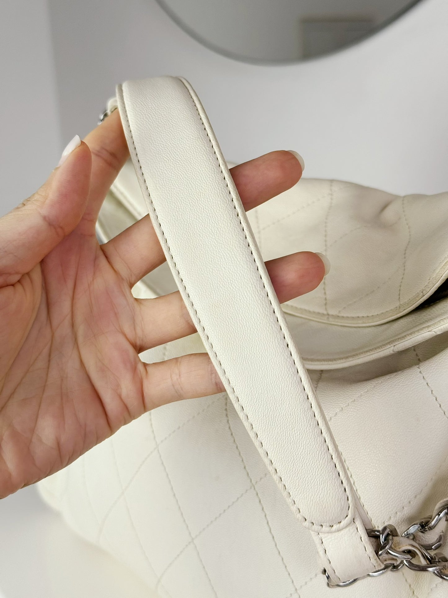 Chanel Vintage Lambskin Ultimate Soft Hobo Shoulder Bag