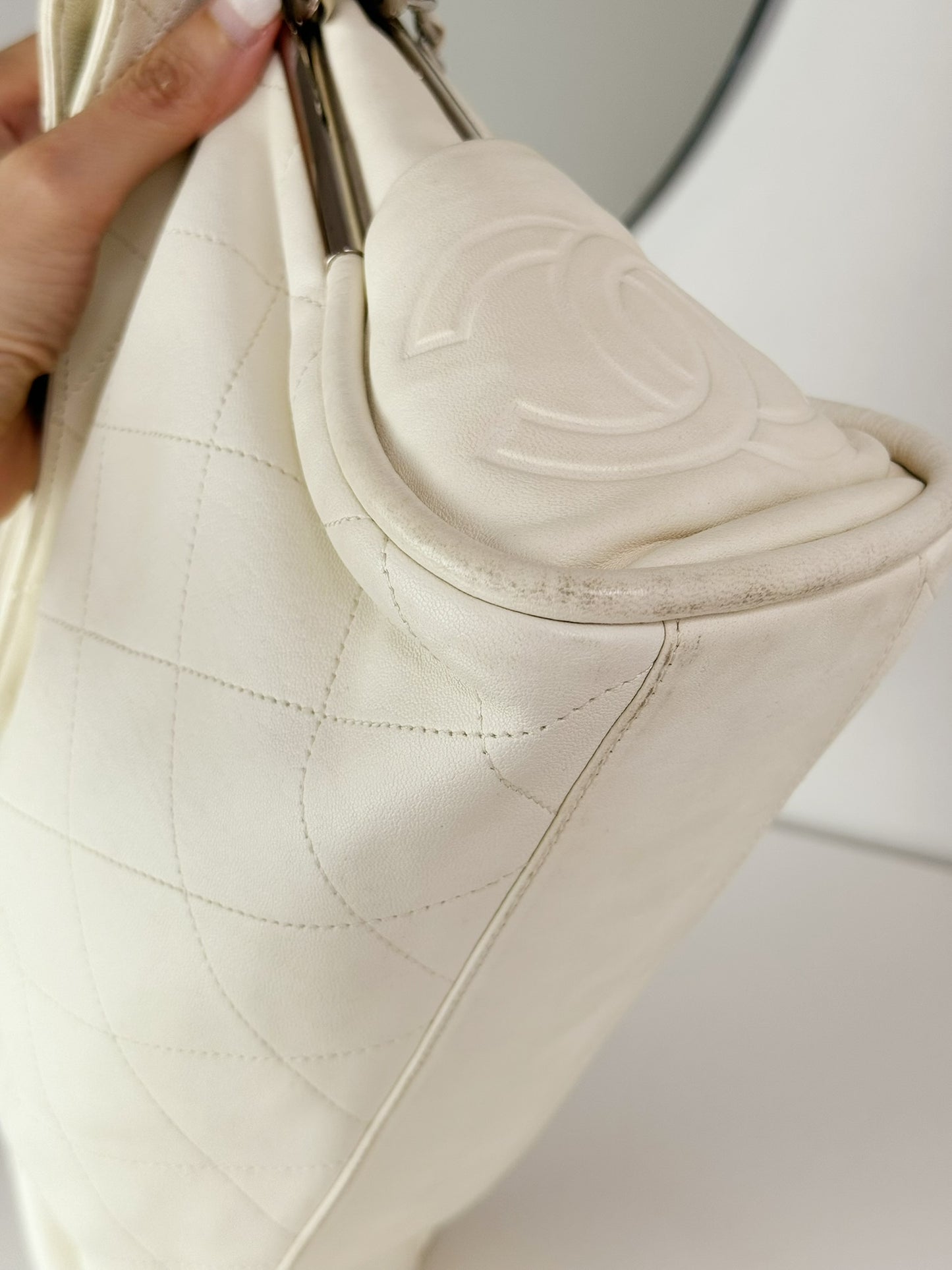 Chanel Vintage Lambskin Ultimate Soft Hobo Shoulder Bag