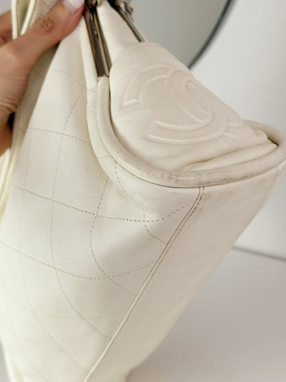 Chanel Vintage Lambskin Ultimate Soft Hobo Shoulder Bag