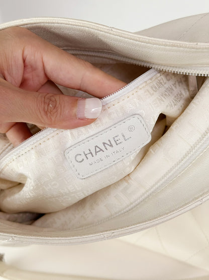 Chanel Vintage Lambskin Ultimate Soft Hobo Shoulder Bag