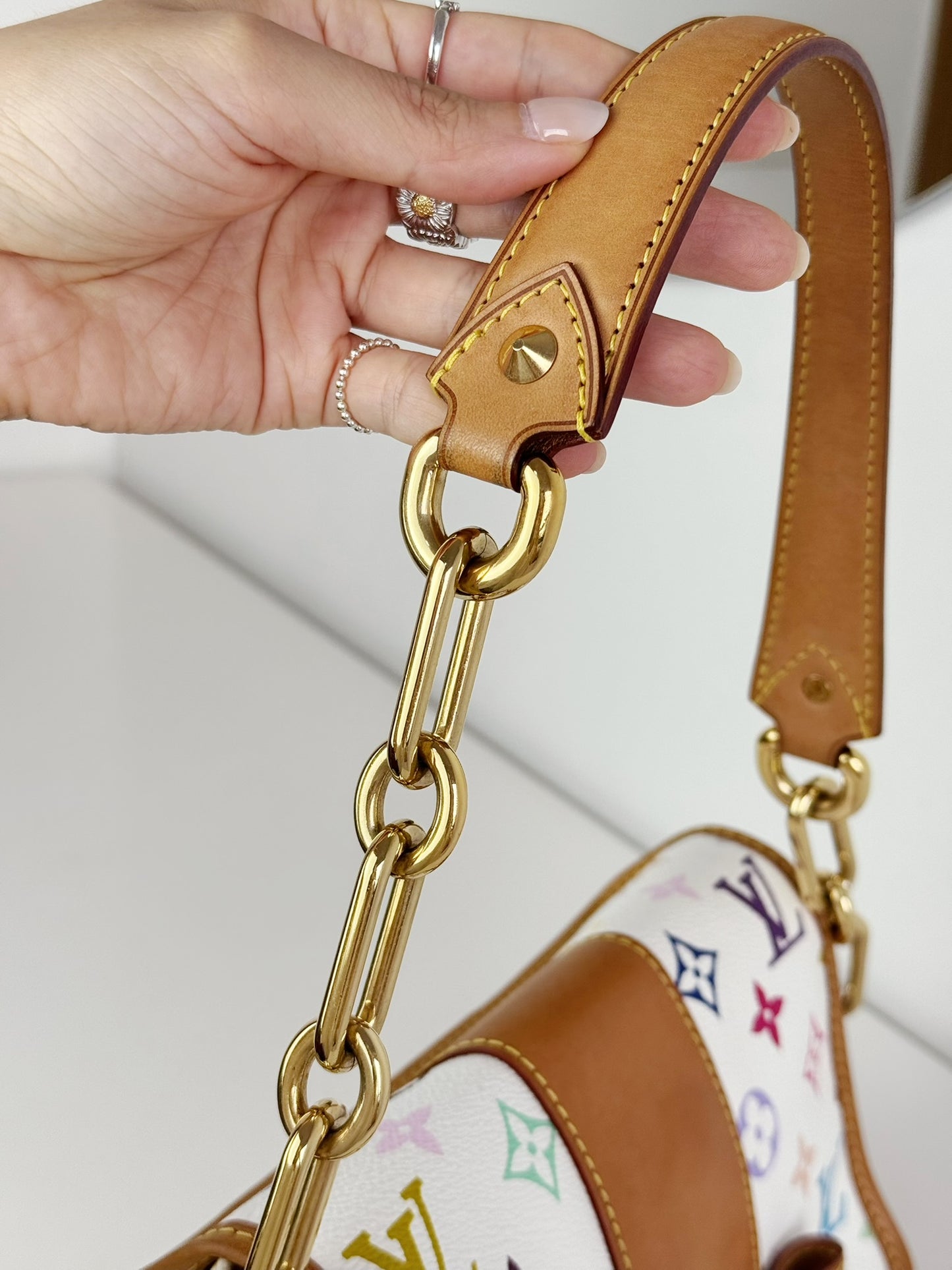 Louis Vuitton Vintage Multicolour Patti Shoulder Bag