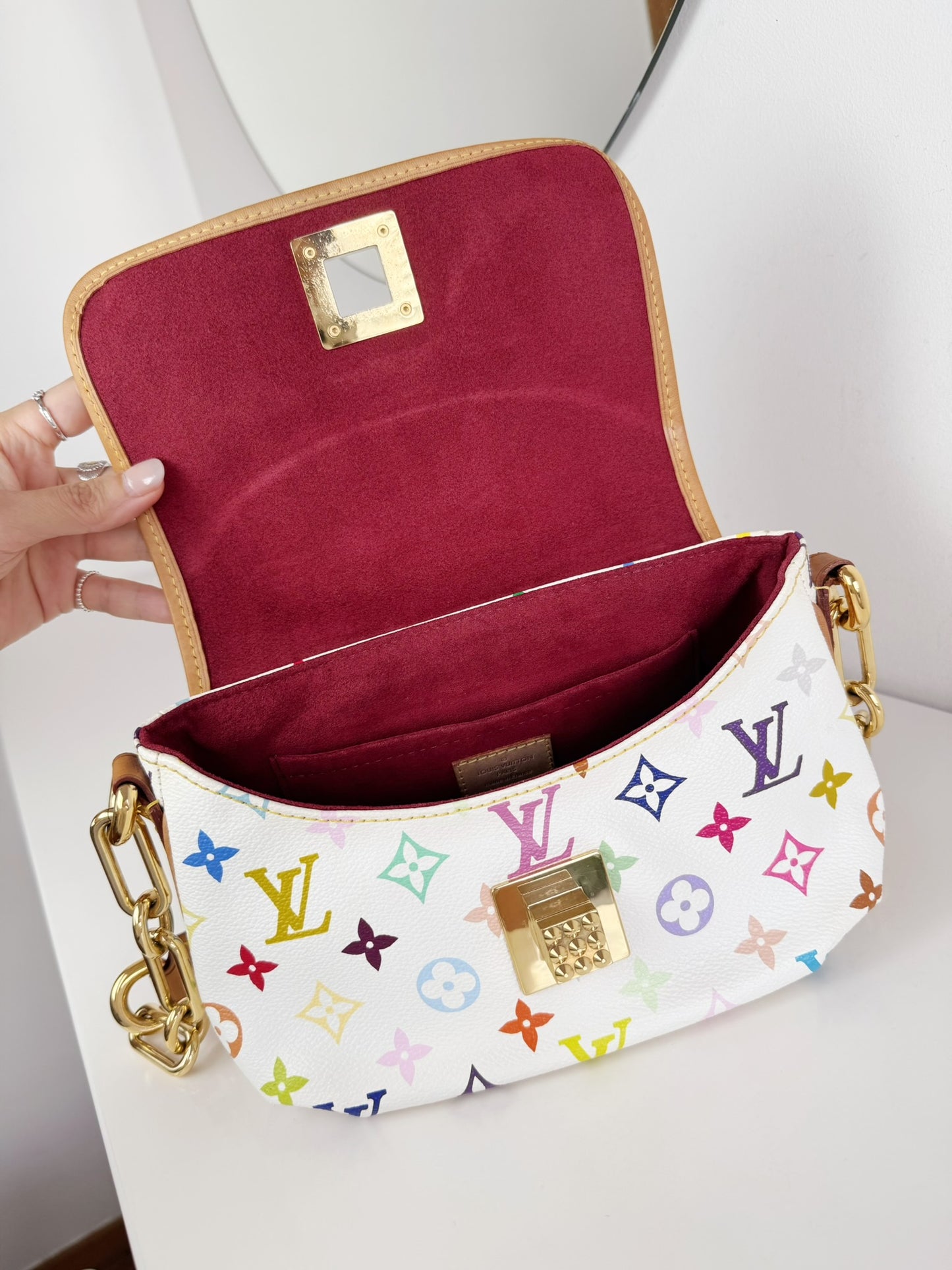 Louis Vuitton Vintage Multicolour Patti Shoulder Bag