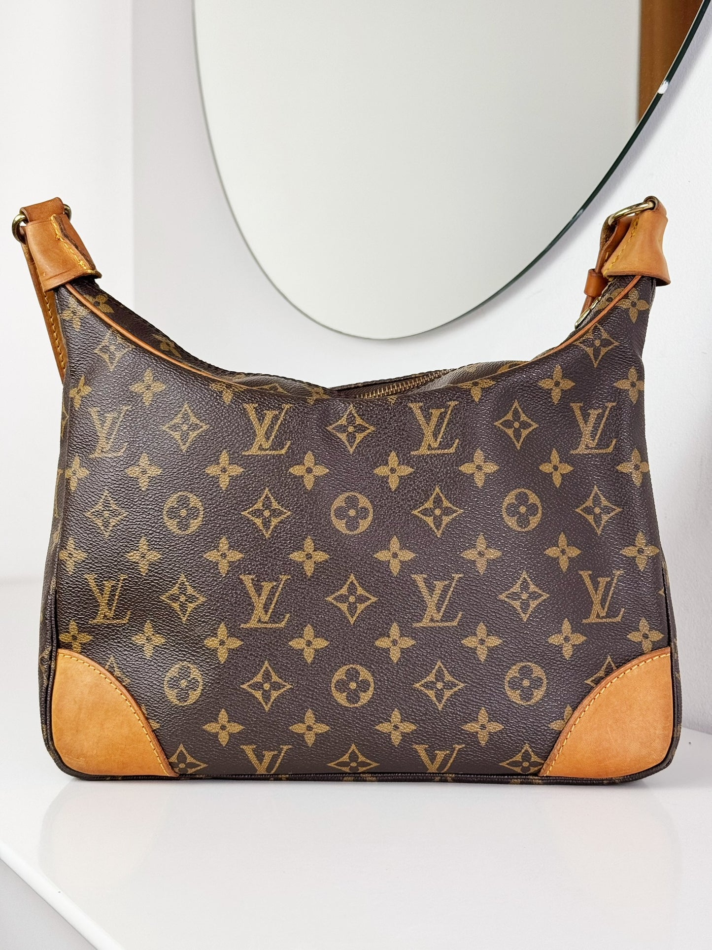Louis Vuitton Vintage Boulogne Shoulder Crossbody Bag