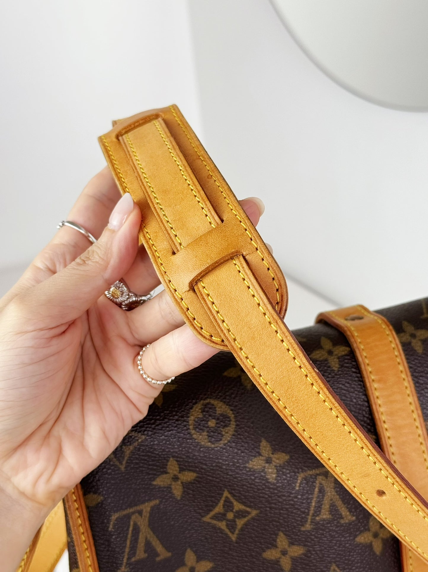Louis Vuitton Vintage Saumur 30 Shoulder Crossbody Bag
