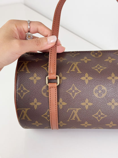 Louis Vuitton Vintage Papillon 26 Handbag Crossbody Bag