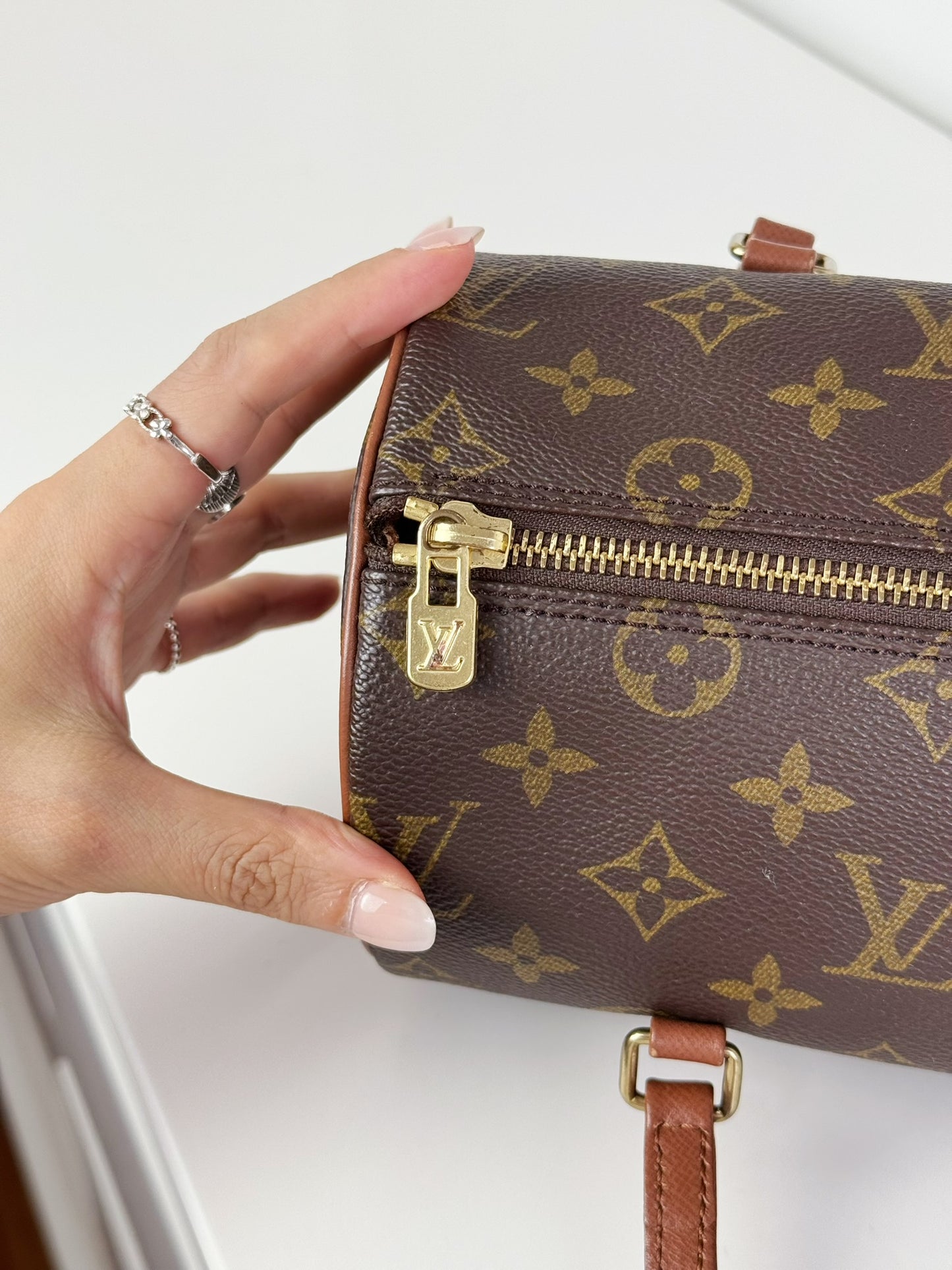 Louis Vuitton Vintage Papillon 26 Handbag Crossbody Bag